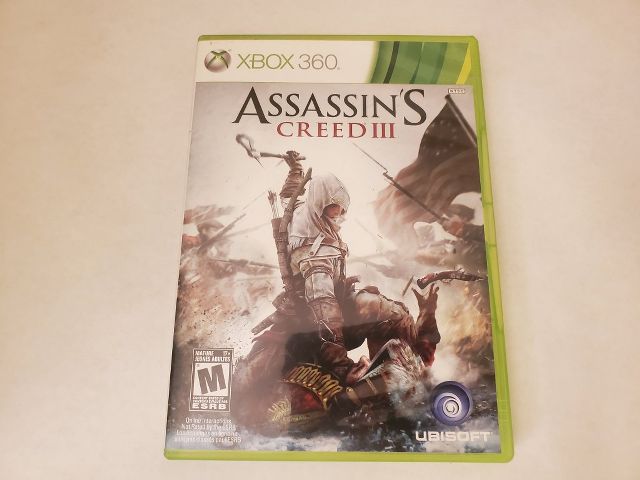Microsoft Xbox 360 Assassin's Creed III video game