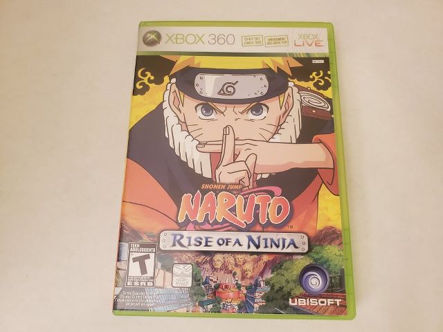 Microsoft Xbox 360 Naruto Rise of a Ninja video game