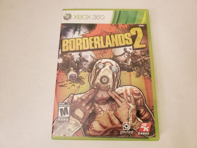 Microsoft Xbox 360 Borderlands 2 video game