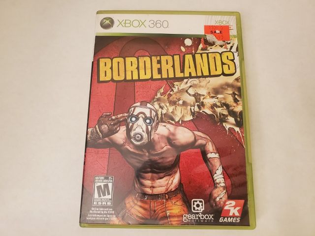 Microsoft Xbox 360 Borderlands video game