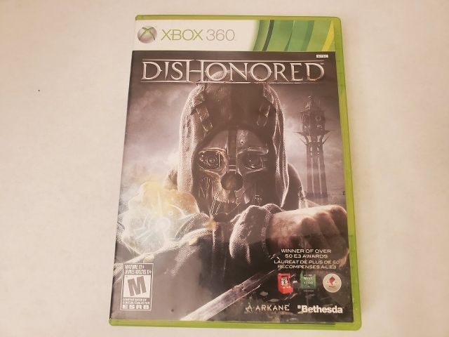 Microsoft Xbox 360 Dishonored video game