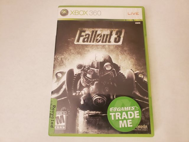 Microsoft Xbox 360 Fallout 3 video game