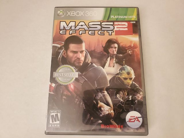 Microsoft Xbox 360 Mass Effect 2 Platinum Hits video game