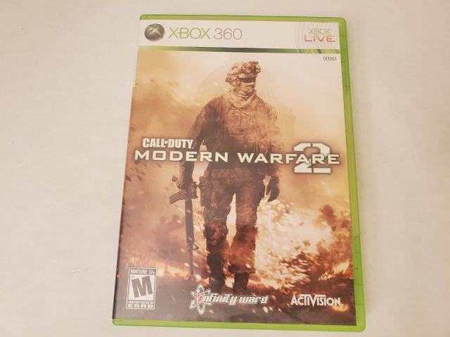 Microsoft Xbox 360 Call of Duty Modern Warfare 2 video game