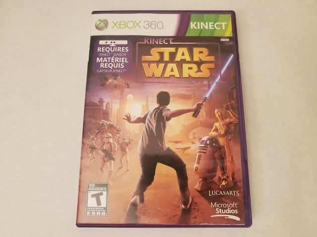 Microsoft Xbox 360 Kinect Star Wars video game