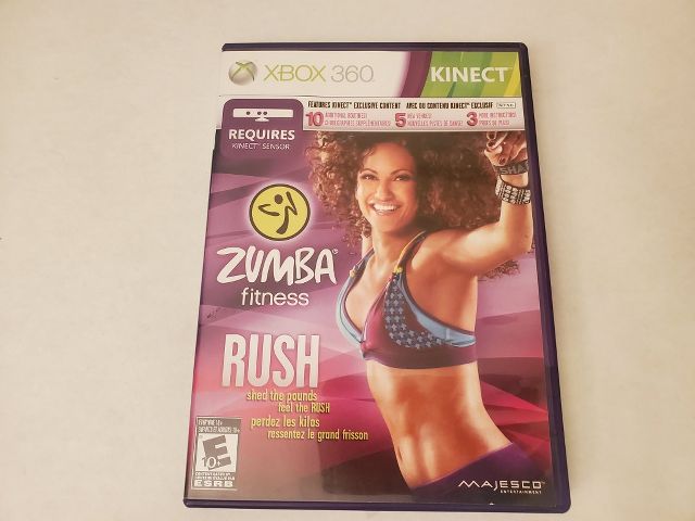 Microsoft Xbox 360 Zumba Fitness Rush video game