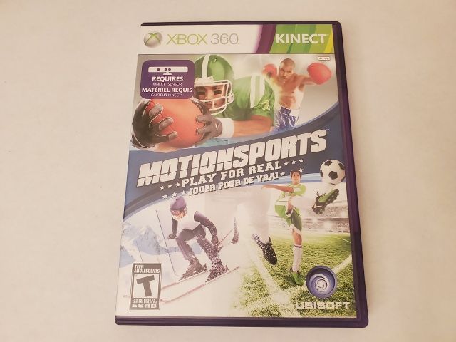 Microsoft Xbox 360 Motionsports Play for real video game