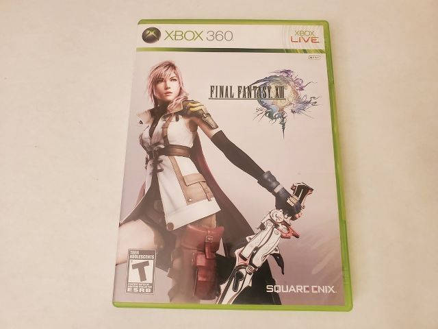 Microsoft Xbox 360 Final Fantasy XIII video game