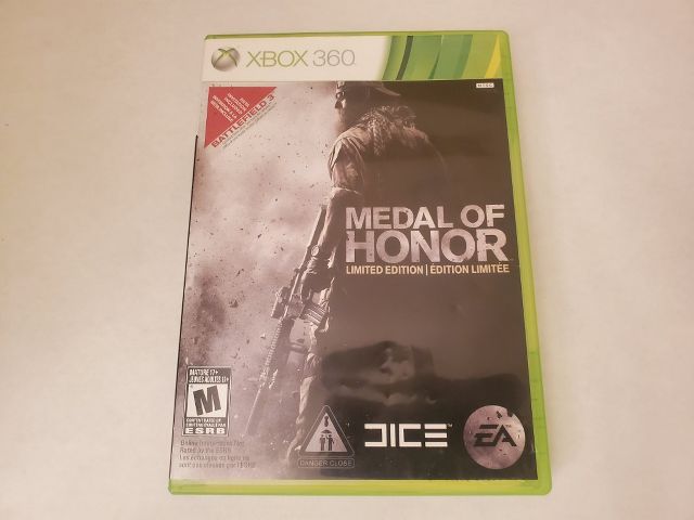 Microsoft Xbox 360 Medal of Honor Limited Edition video game