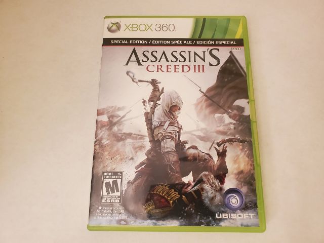 Microsoft Xbox 360 Assassin's Creed III Special Edition video game