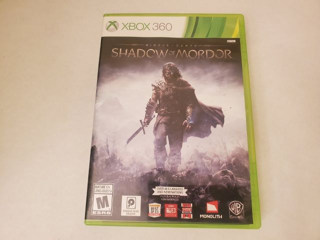 Microsoft Xbox 360 Shadow of Mordor video game
