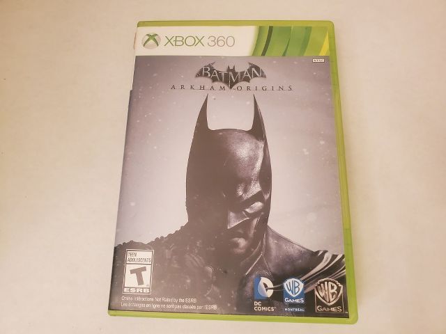 Microsoft Xbox 360 Batman Arkham Origins video game