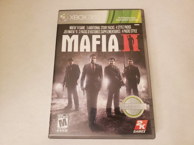 Microsoft Xbox 360 Mafia II Platinum Hits video game