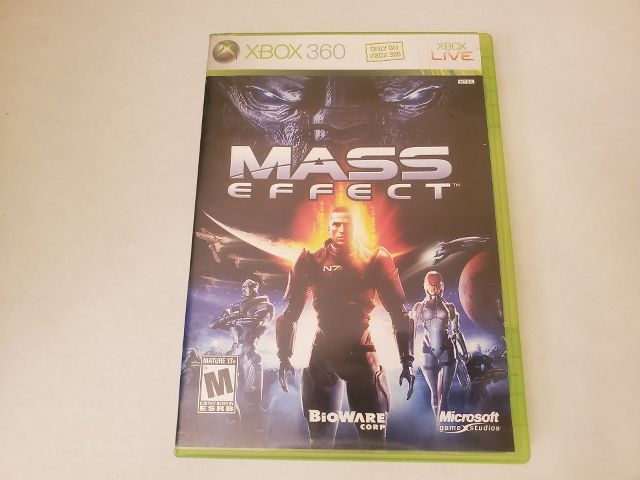 Microsoft Xbox 360 Mass Effect video game