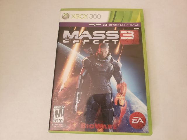 Microsoft Xbox 360 Mass Effect 3 video game