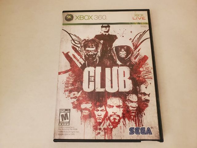 Microsoft Xbox 360 The Club video game