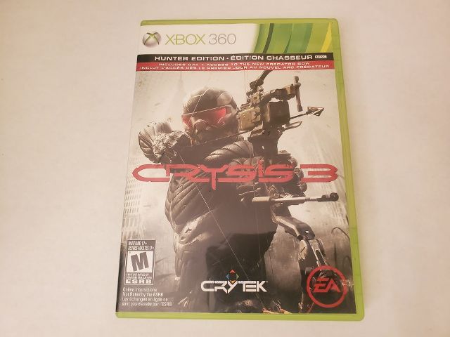 Microsoft Xbox 360 Crysis 3 Hunter Edition video game