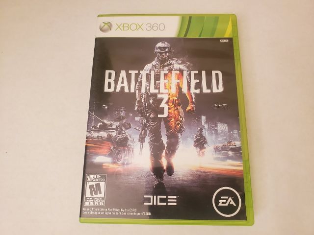Microsoft Xbox 360 Battlefield 3 video game