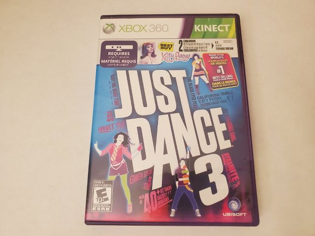 Microsoft Xbox 360 Just Dance 3 video game