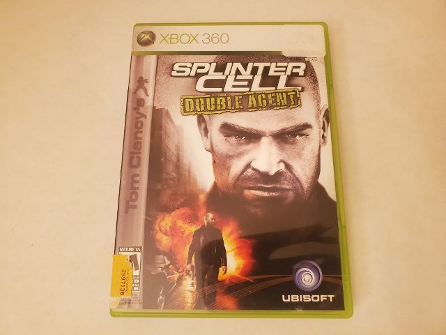 Microsoft Xbox 360 Splinter Cell Double Agent video game