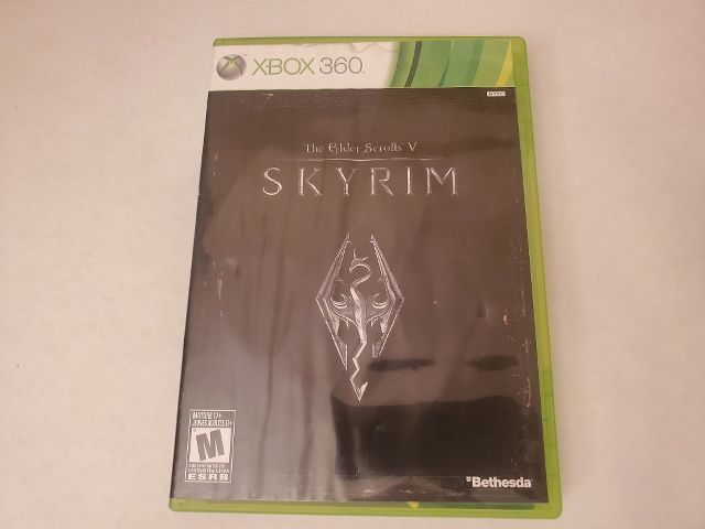 Microsoft Xbox 360 Skyrim The Elder Scrolls V video game