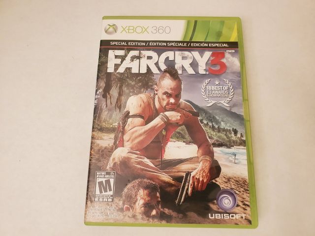 Microsoft Xbox 360 Farcry 3 Special Edition video game