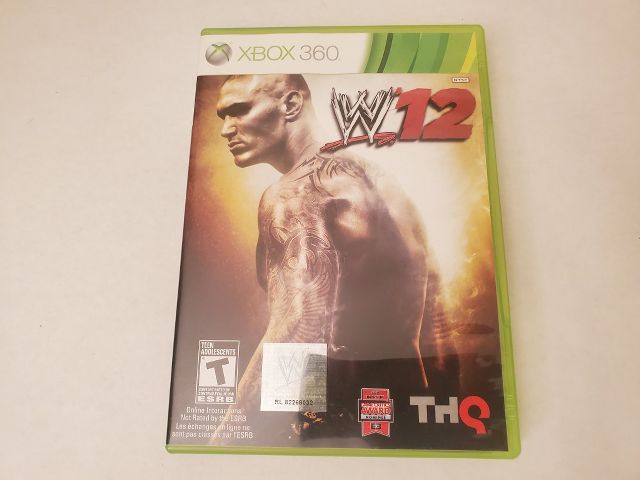 Microsoft Xbox 360 W 12 video game