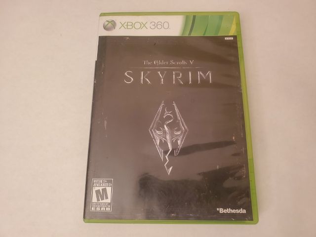 Microsoft Xbox 360 Skyrim The Elder Scrolls V video game