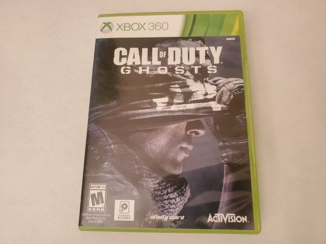 Microsoft Xbox 360 Call of Duty Ghosts video game