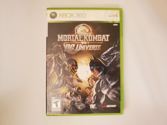 Microsoft Xbox 360 Mortal Kombat vs DC Universe video game