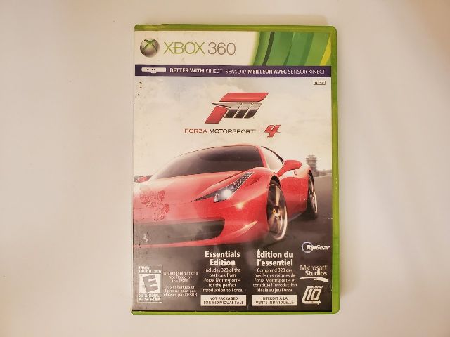 Microsoft Xbox 360 Forza Motorsport 4 video game