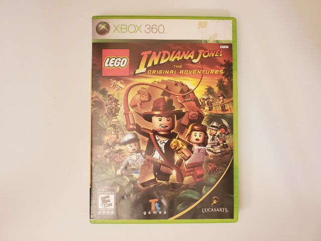 Microsoft Xbox 360 Lego Indiana Jones The Original Adventures video game