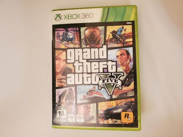 Microsoft Xbox 360 Grand Theft Auto V video game