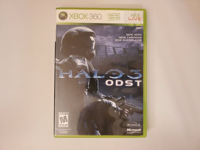 Microsoft Xbox 360 Halo 3 ODST video game