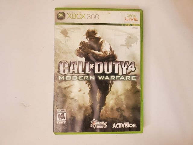 Microsoft Xbox 360 Call of Duty 4  Modern Warfare video game