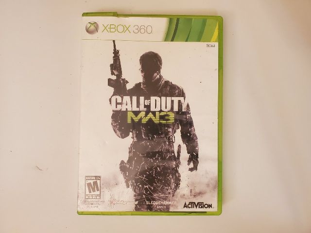 Microsoft Xbox 360 Call of Duty MW3 video game