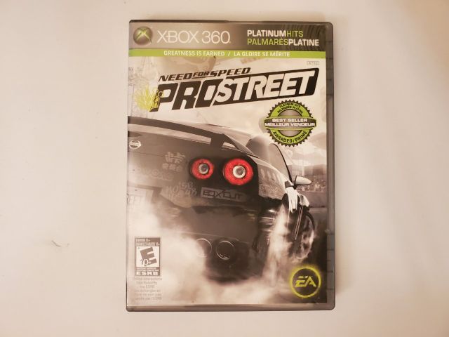 Microsoft Xbox 360 Need for Speed: ProStreet Platinum Hits video game