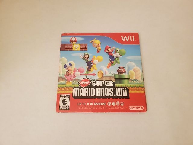 Nintendo Wii Super Mario Bros Wii video game