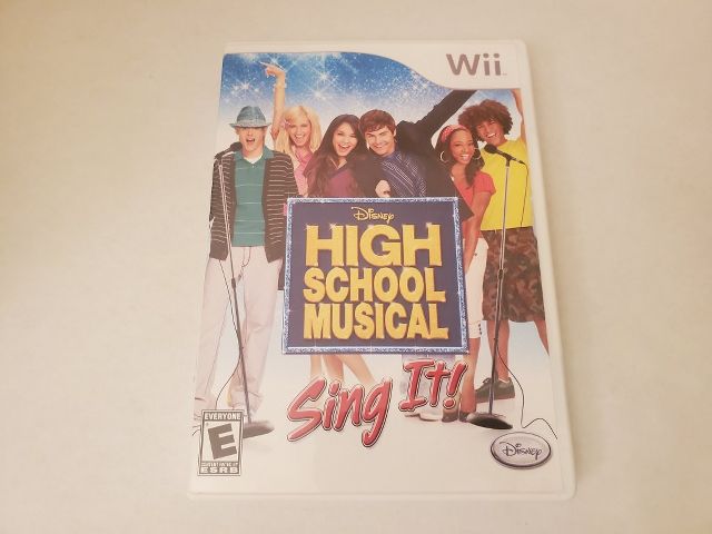 Nintendo Wii High School Musical Sing It! video game