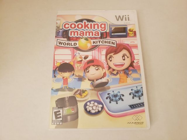 Nintendo Wii Cooking Mama World Kitchen video game