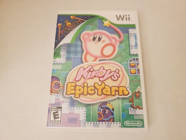 Nintendo Wii Kirby's Epic Yarn video game