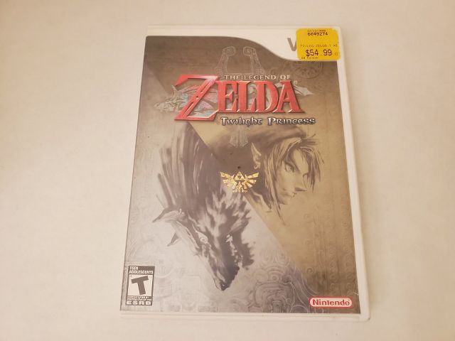 Nintendo Wii The Legend of Zelda Twilight Princess video game