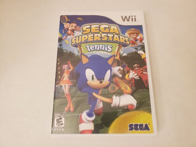 Nintendo Wii Sega Superstars Tennis video game
