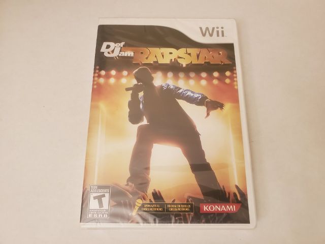 Nintendo Wii Def Jam Rapstar video game