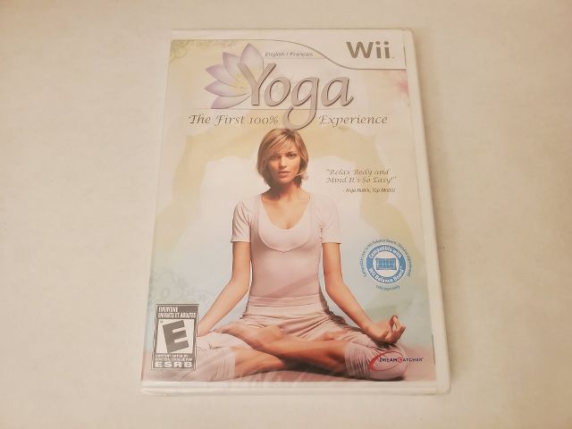 Nintendo Wii Yoga The First 100% Experience video game