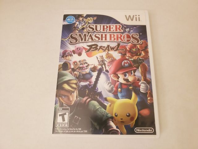 Nintendo Wii Super Smash Bros. Brawl video game