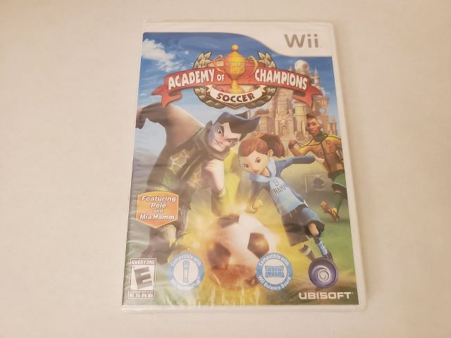 Nintendo Wii Academy of Champions Soccer video game