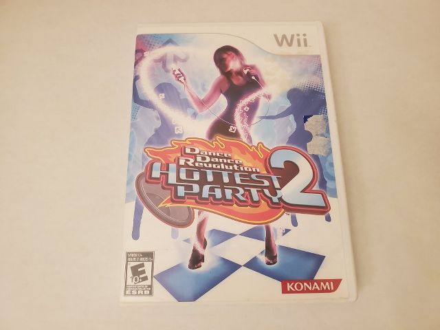 Nintendo Wii Dance Dance Revolution Hottest Party 2 video game