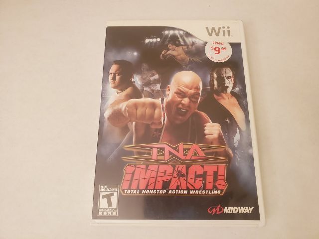Nintendo Wii TNA Impact! video game