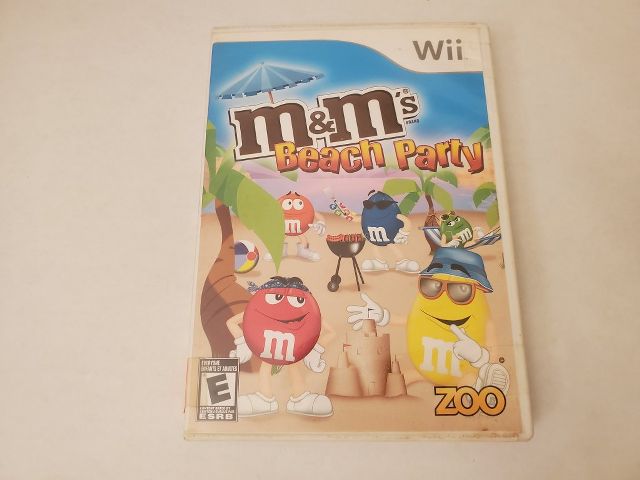 Nintendo Wii M&M's Beach Party video game